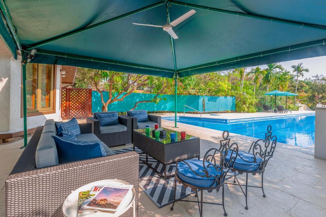 אליבג Stayvista'S Casa Palmera - Pet-Friendly Villa With Pool, Garden With Gazebo, And Indoor & Outdoor Games מראה חיצוני תמונה